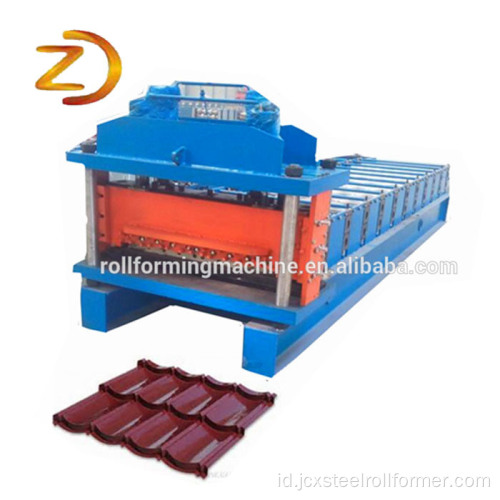 Hard Atap Lembar Lembaran Besi Roll Forming Machine